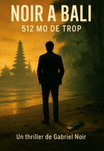 couverture noir à bali